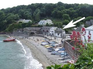 Ocean Waves is in Cawsand, Cornwall