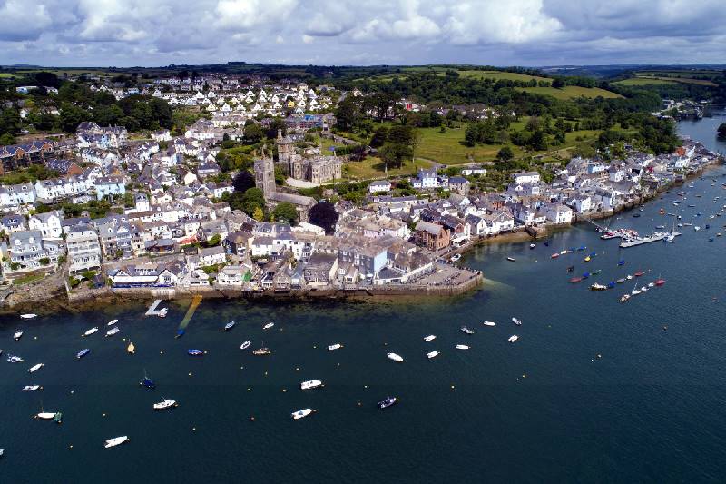 Fowey Penthouse is located in Fowey