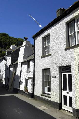 Glencoe Cottage is in Polperro, Cornwall