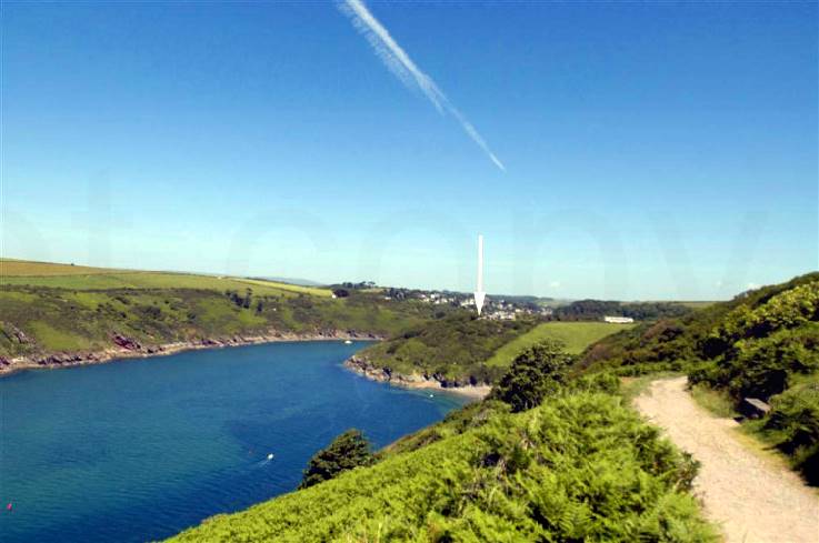 Battery Cottage is in Noss Mayo, Devon