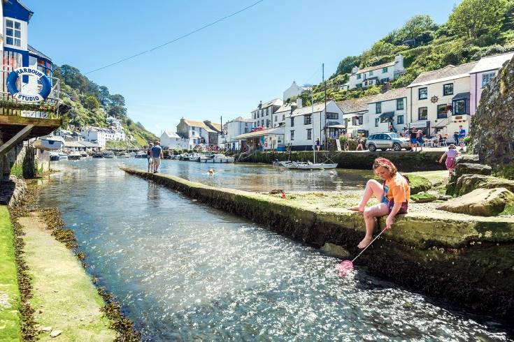 Bridgend House is in Polperro, Cornwall