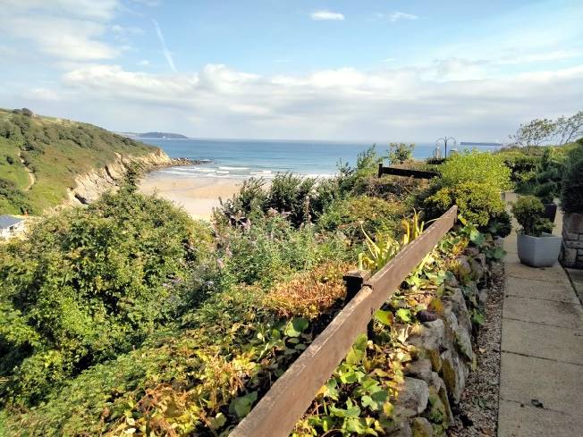 Bay View is in Maenporth, Cornwall