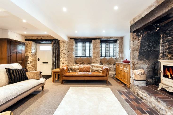 Vicarage Cottage is in Branscombe, Devon