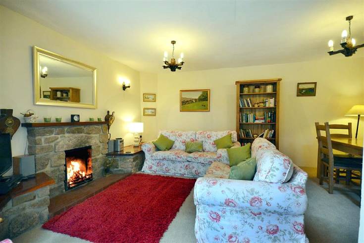 Moorlands Cottage is located in Belstone